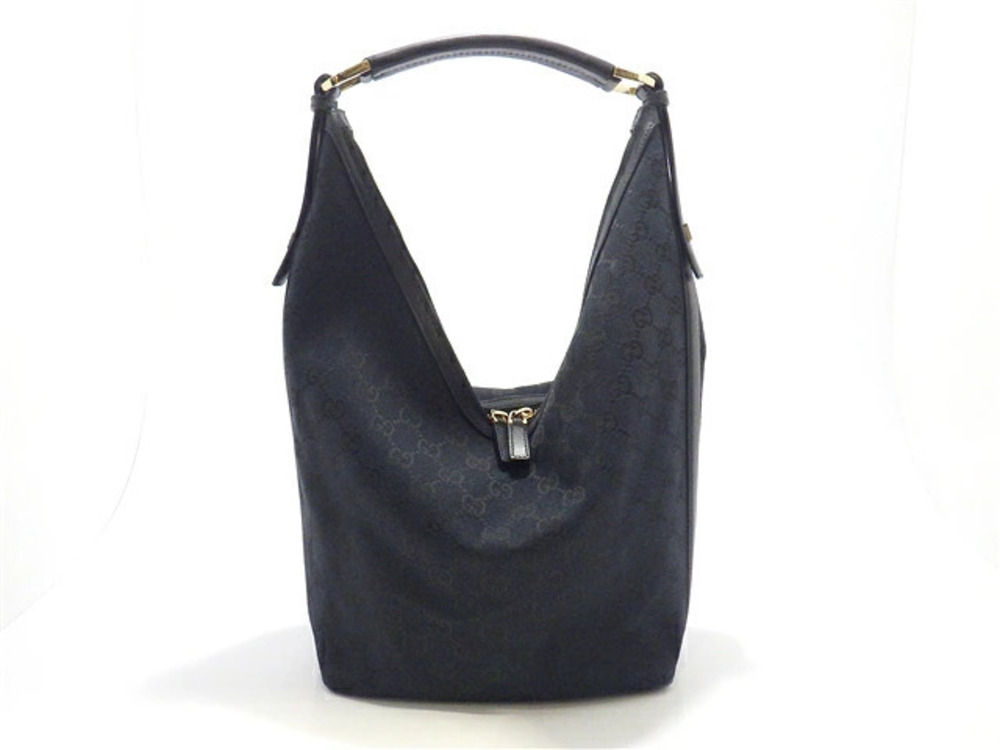 Gucci Bag Shoulder GG Canvas Calfskin